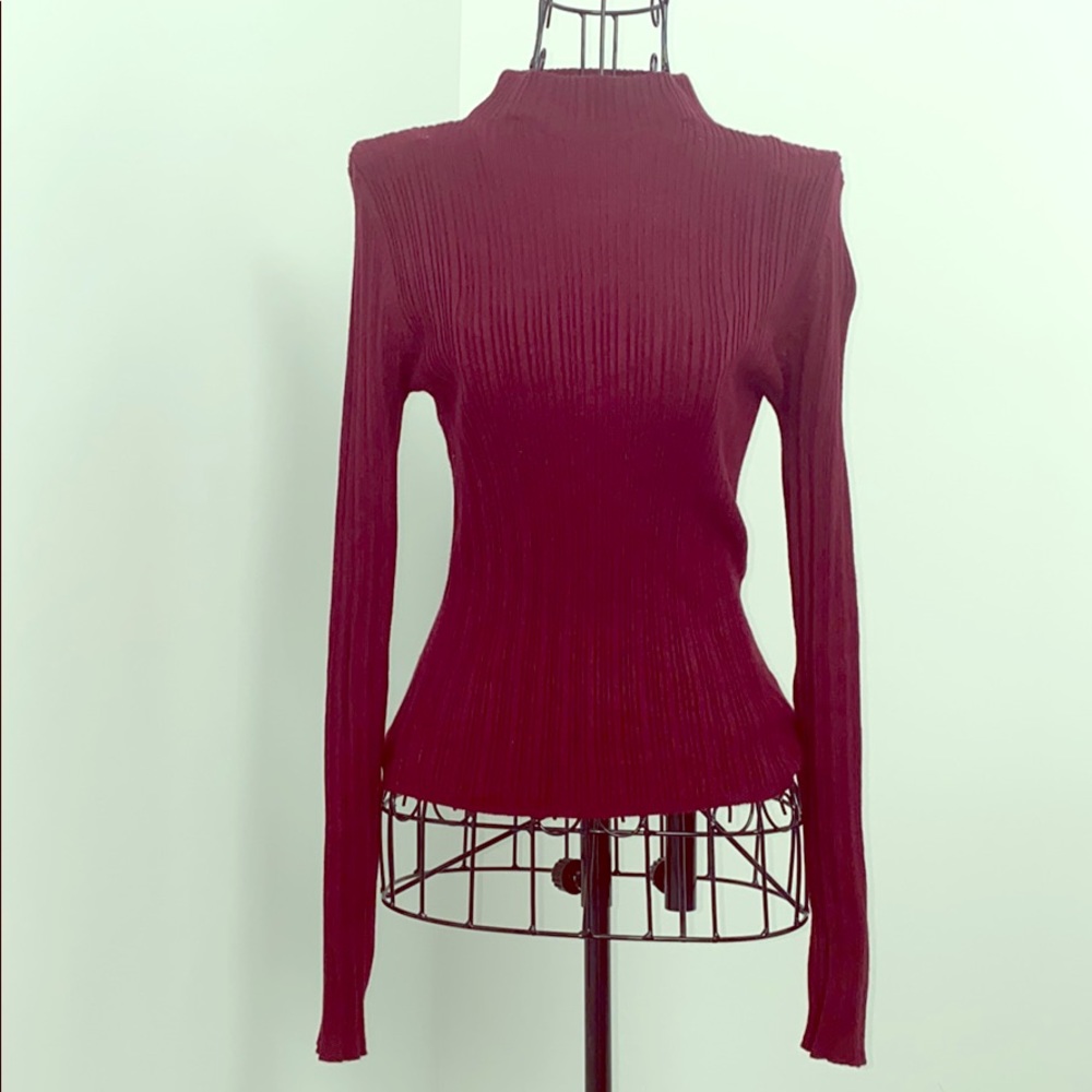 New Ribbed Turtleneck